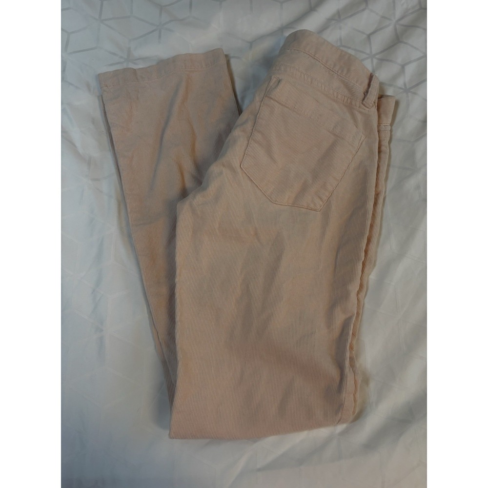 J. Crew Pink Pants Women's 27S Matchstick Straight Cut Corduroy